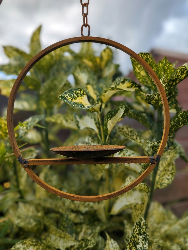 Savage Works Hanging Bird Feeder Platform Ring