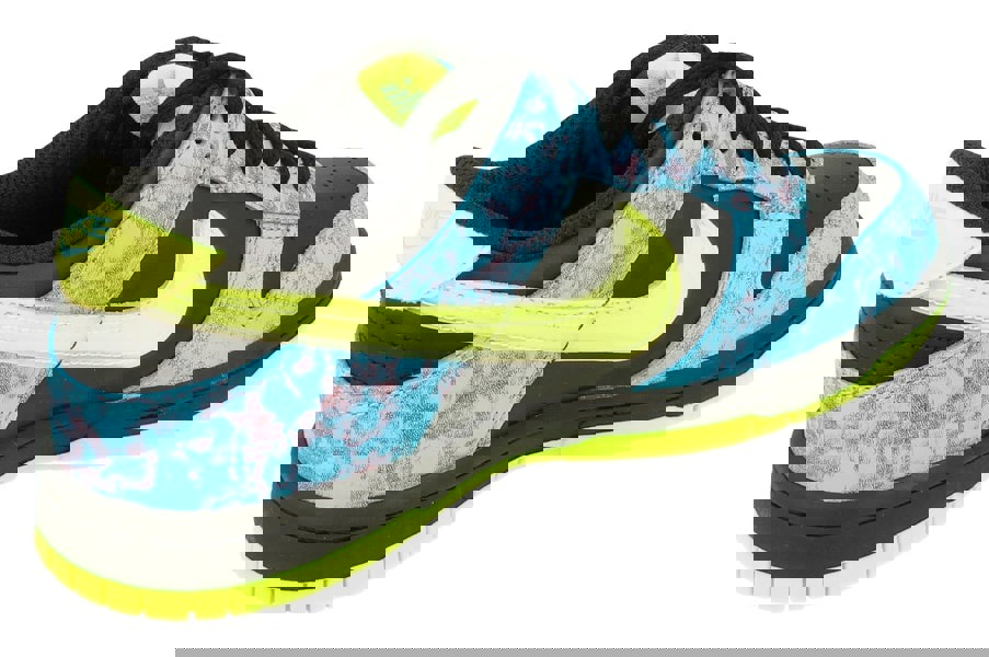 Nike Dunk Low Se 2 GS Trainers Dv1694  900 - Multi Color Volt Black 900 - Photo 2