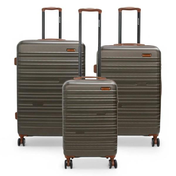 Snowball Expandable Hard Shell ABS Suitcase Set 8 Wheel Robust Travel Case Holiday Luggage