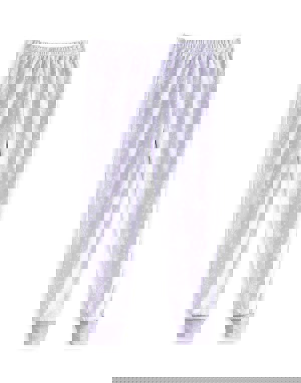 Disney Frozen Girls Purple Elsa Long Sleeve Long Leg Pyjama Set