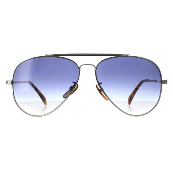 David Beckham Sunglasses DB1004/S 010 08 Palladium Silver Blue Gradient