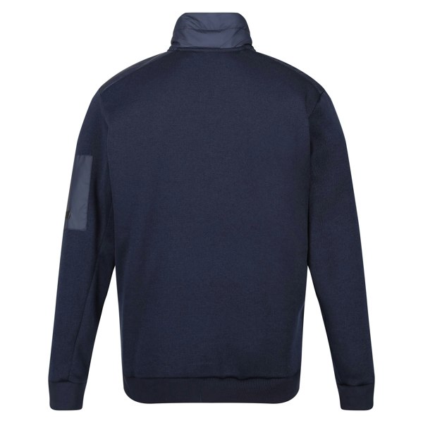 Regatta Mens Colliston Baffled Fleece Jacket - Navy