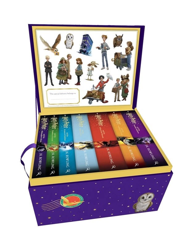 Harry Potter Owl Post Box Set by  J.K. Rowling (Children's Hardback - The Complete Collection)