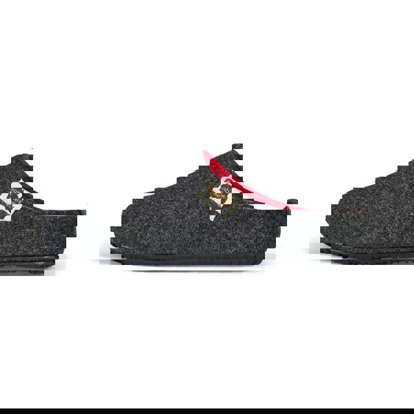 Gumbies Outback Men's Slippers - Charcoal & Red