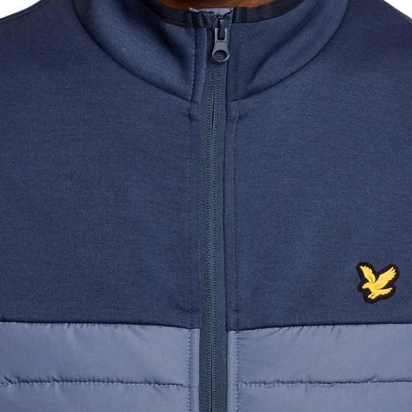 Lyle & Scott True Indigo Sports Fleece Hybrid Jacket XS