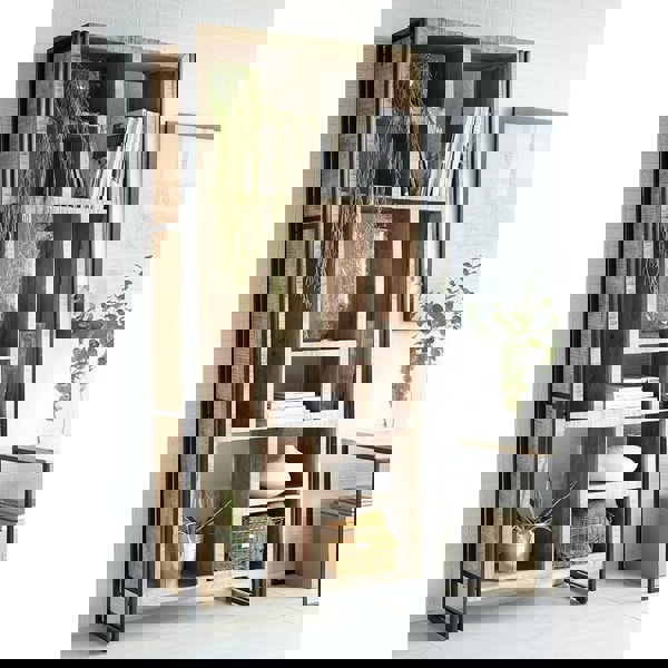 IH Design Herica Industrial Mintis Multishelf Bookcase