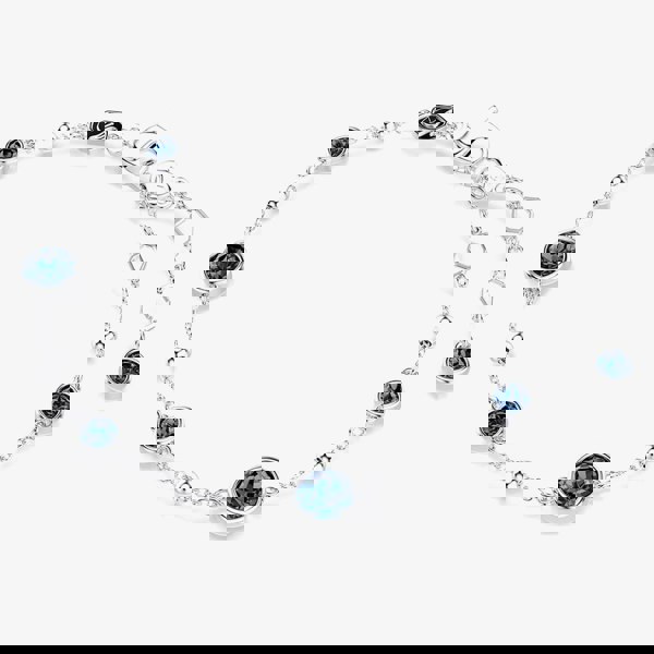 Swarovski Imber Rhodium Plated Blue Crystal Bracelet 5730679