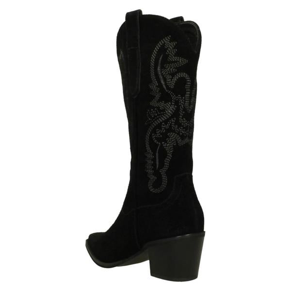 Spot On Ladies Spot On Cuban Heel Cowboy Boots  F51249