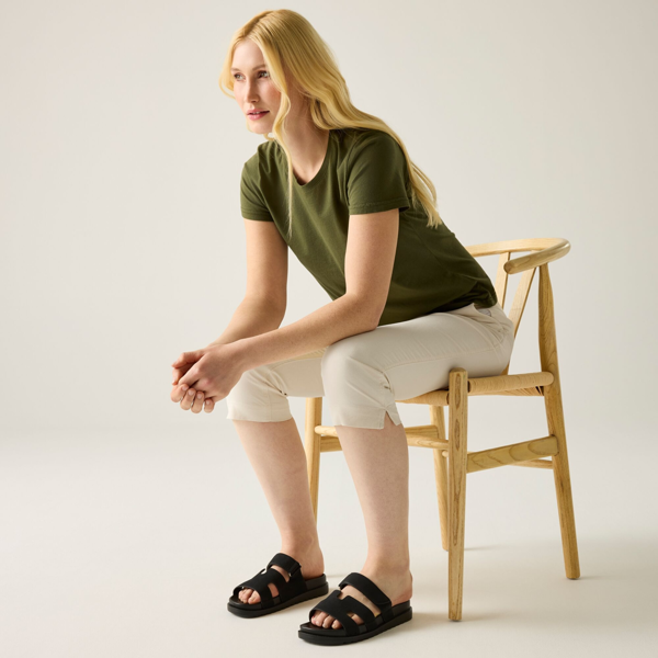Regatta Women's Bayletta Capri Trousers - Light Vanilla