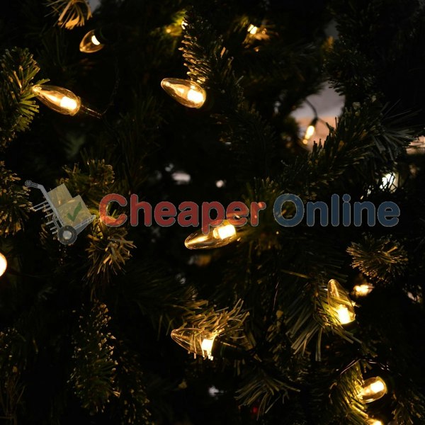 Samuel Alexander 11.9m 120 LED Premier Christmas Lights - Multi Action C6 Bulb in Warm White