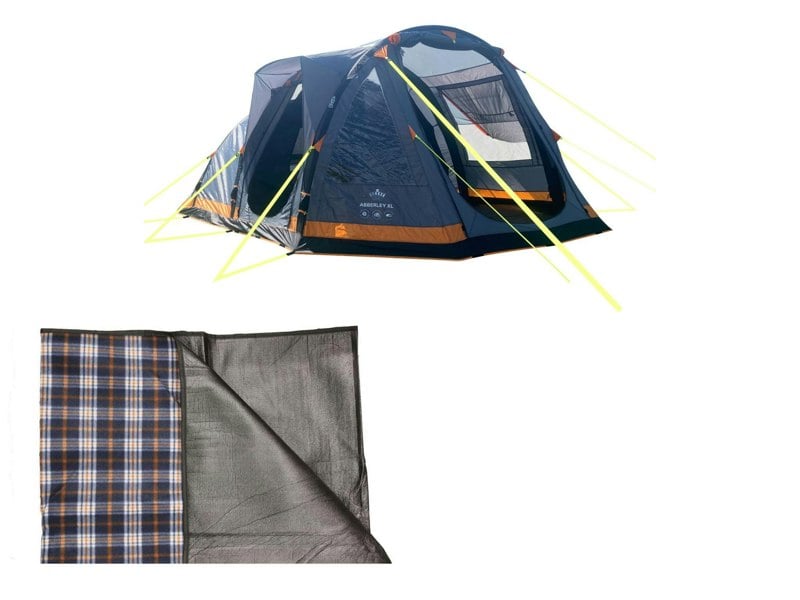 OLPRO Abberley Xl Breeze - 4 Berth Inflatable Tent