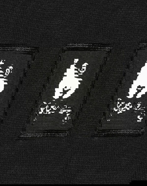 Money Combo Patch Hood Black