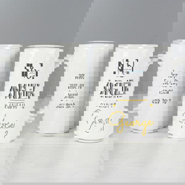 Personalised Memento Company Personalised No.1 Angler Mug