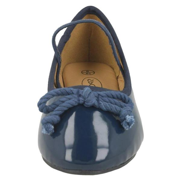 Spot On Girls Spot On Elastic Bar Ballerinas
