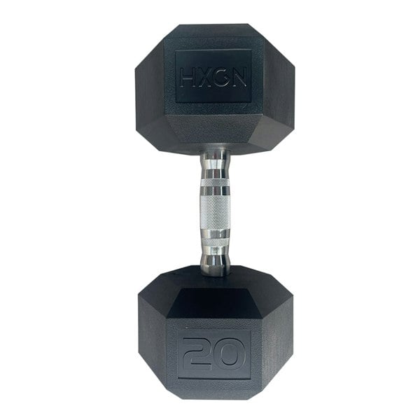 HXGN Pro Hex Dumbbells 2 x 20kg