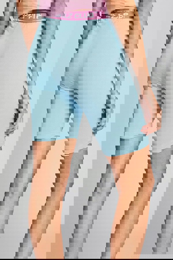 Beat Girlz Club Bayside Cycle Short - Miami Blue