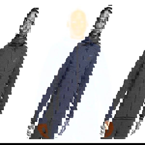 Nike Fb7921 473 Navy Hooded Zip Top Mens S