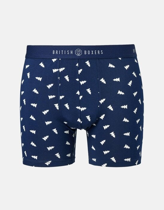 British Boxers Multipack! 4 Pairs of Men's Bamboo Stretch Trunks – Evergreen
