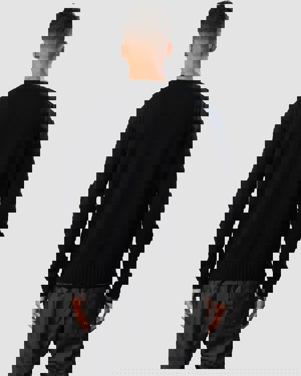 Belstaff Belstaff Watch Mens Crew Neck Jumper With Logo Patch