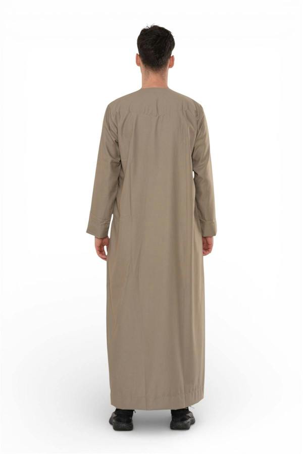 Infinity Leather Men's Eid Moroccan Thobe Robe Djellaba Ramadan Eid Jubba- HM10