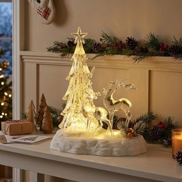 Garden Greatness Magic LED Light Up Winter Scene Decoration