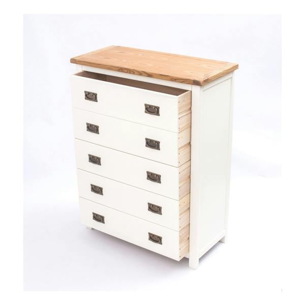 Cabinet Bits Lovere 5 Drawer Chest of Drawers Bras Drop Handle