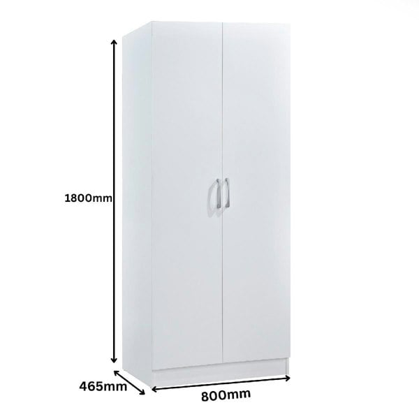 Swish Furniture Highbury 2 Door Double Wardrobe