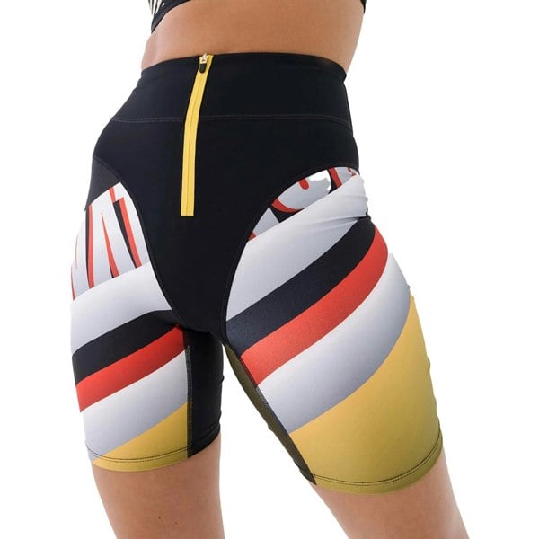 P.E Nation PE Nation Womens Propel Bike Short in Black