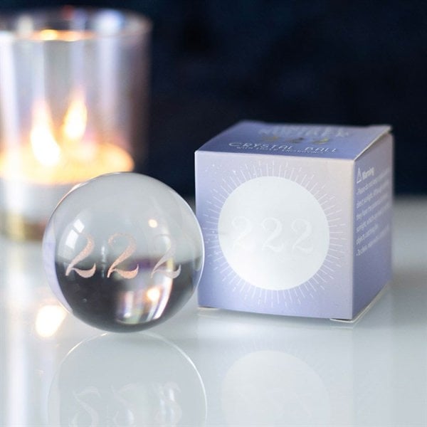 Serano 222 Angel Number Crystal Ball