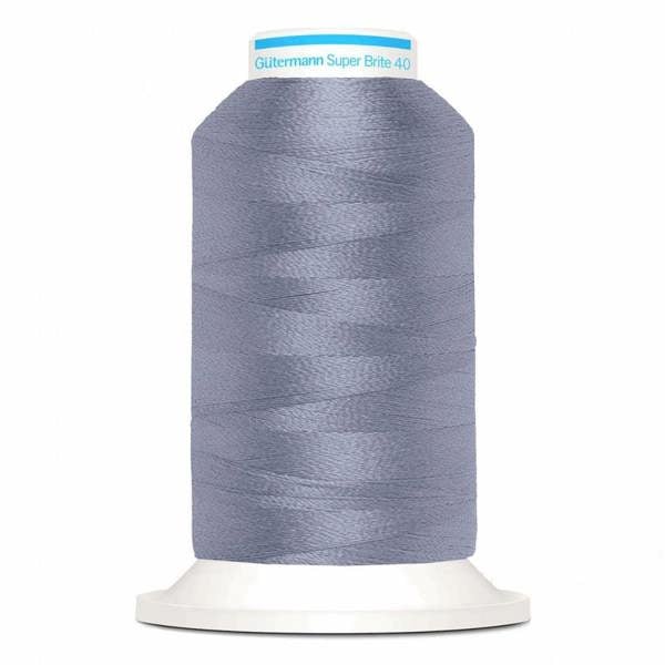 Gutermann Super Brite Polyester 40 Embroidery Thread 1000m Polyester Thread Suitable For Embroidery