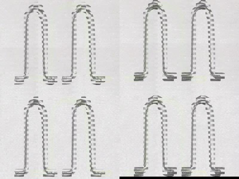 x4 Galvanised Concrete In 'U' Bolts - Caravan Tether Ground Anchor Security