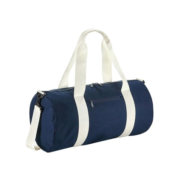 Bagbase Original Barrel Duffle Bag - French Navy/Off White