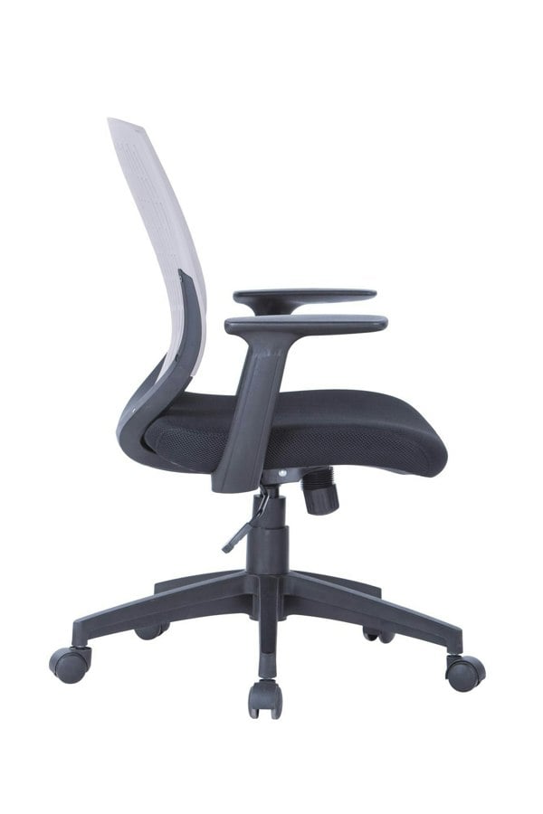 Dorel Home Malibu office chair in grey / black