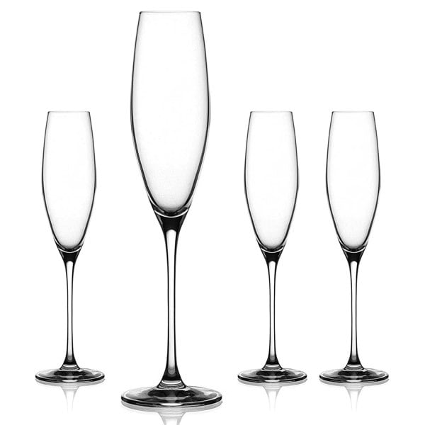 Diamante Neo Prosecco Glasses - Set of 4