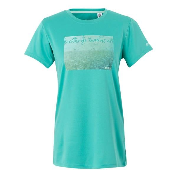 Regatta Womens/Ladies Fingal IX Grass T-Shirt - Turquoise - 