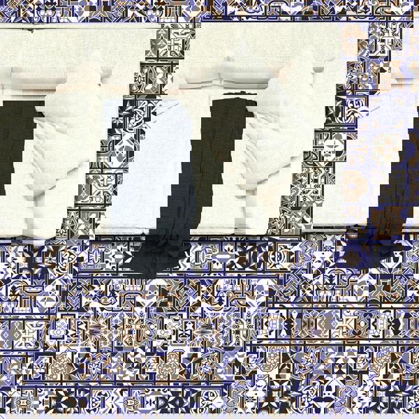 WFS6007 - Royal Tiles Floor Sticker 120cm x 60 cm