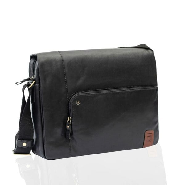 PRIMEHIDE Leather Messenger Bag - Tuscan