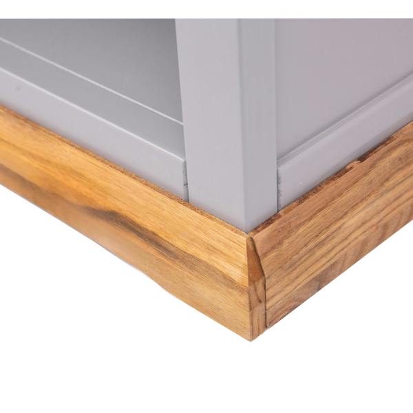 Cabinet Bits Bookcase with plinth 120x90x25cm
