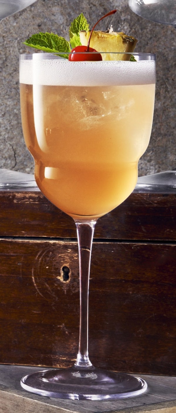 Luigi Bormioli Backdoor '20s Barracuda Glasses, 320ml x 4
