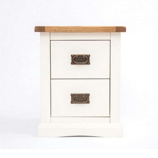 Cosenza 2 Drawer Bedside Table