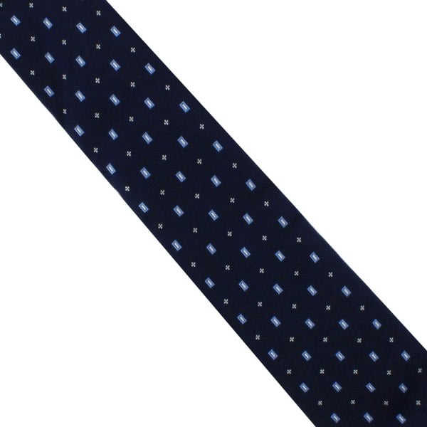 Dunhill luxurious mulberry silk tie in a woven neats pattern