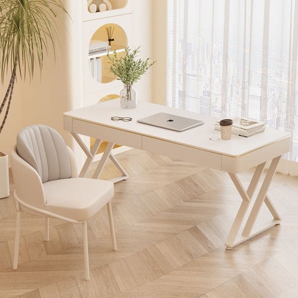 Versa Small Office Desk, Sintered Stone with desk or office crossword clue 6 letters