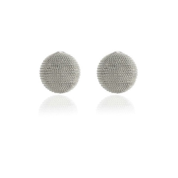 Cachet London Tyra Silver Clip On Earrings