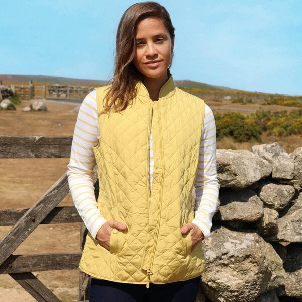 Lazy Jacks GL1 - Ladies Quilted Gilet - Heather
