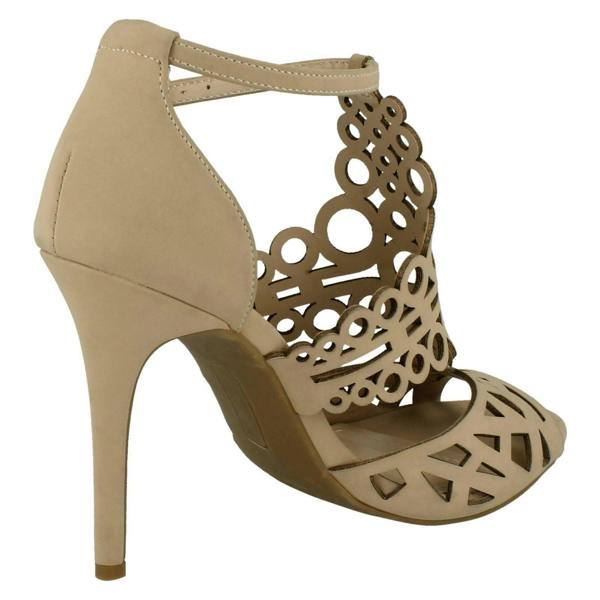 Anne Michelle Ladies Anne Michelle Cut Out Detail Open Toe Heels