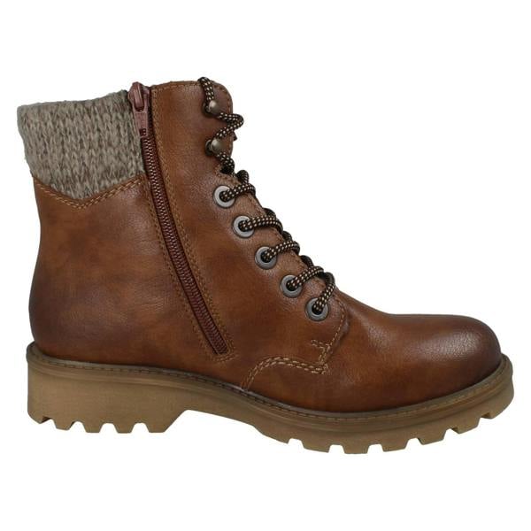 Rieker Ladies Rieker TEX Warm Lined Ankle Boots 73220