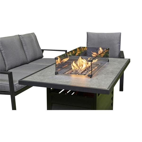 DS Living Aluminium Firepit Sofa Set