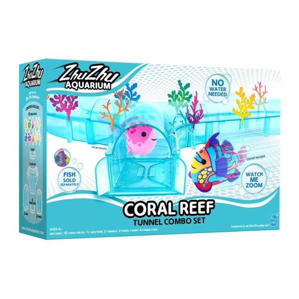 Zhu Zhu Aquarium Zhu Zhu Pets - Zhu Zhu Aquarium Coral Reef Tunnel Playset (Fish NOT included)