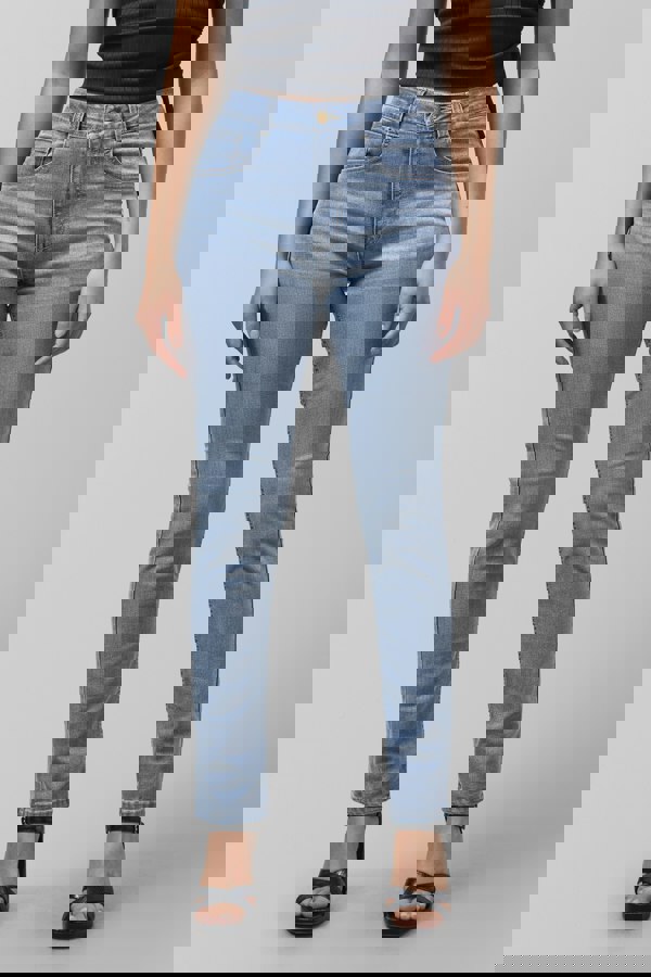 ENORSIA High Waist Slim Fit Jeans