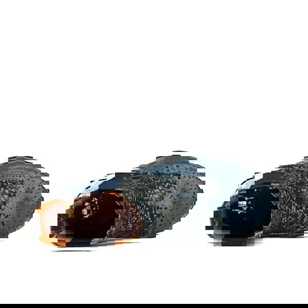 Embassy London Mamacita - Silver Blue - Women's almond toe chelsea boot with wingtip brogue detail